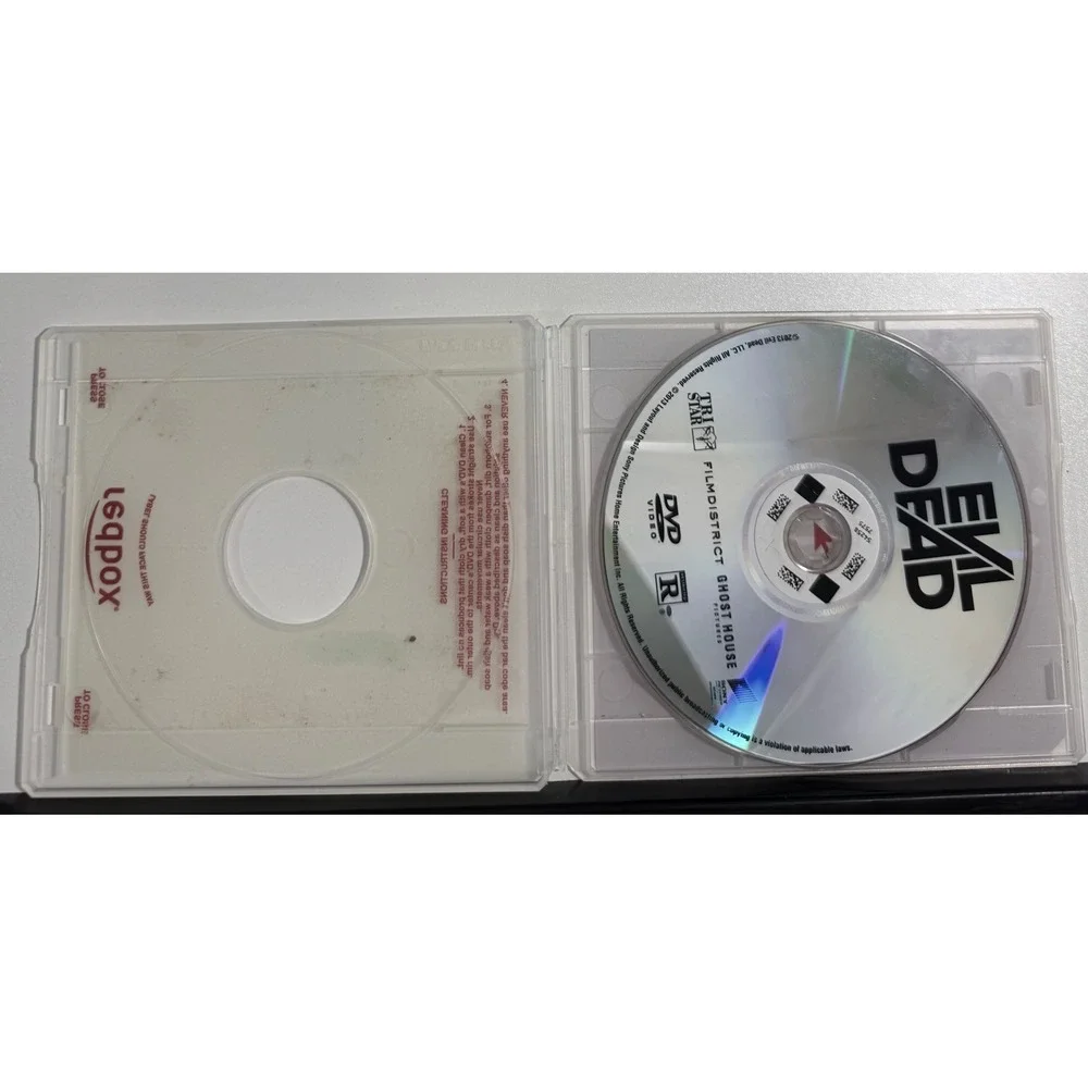 Sony Evil Dead DVD Movie Unisex OS Silver Good 2013 Horror Remake Redbox Case